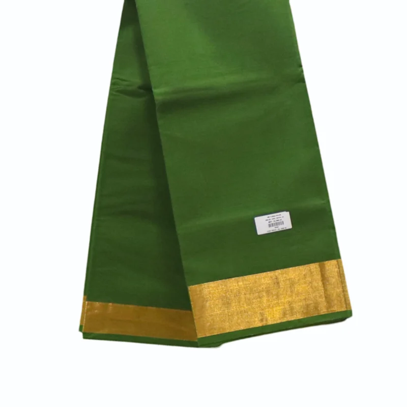 Madhavaram pure cotton saree with Zaree woven border